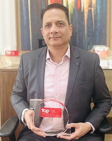 भारत में एजिस ने लगातार तीसरे वर्ष शीर्ष नियोक्ता प्रमाणन जीता